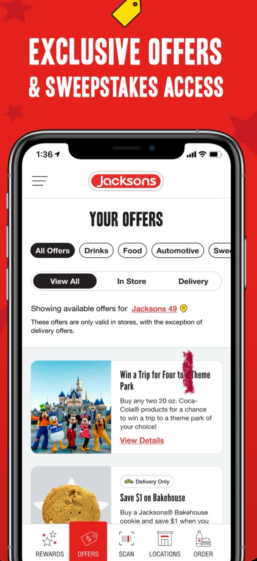 Jacksons · sweepstakes
