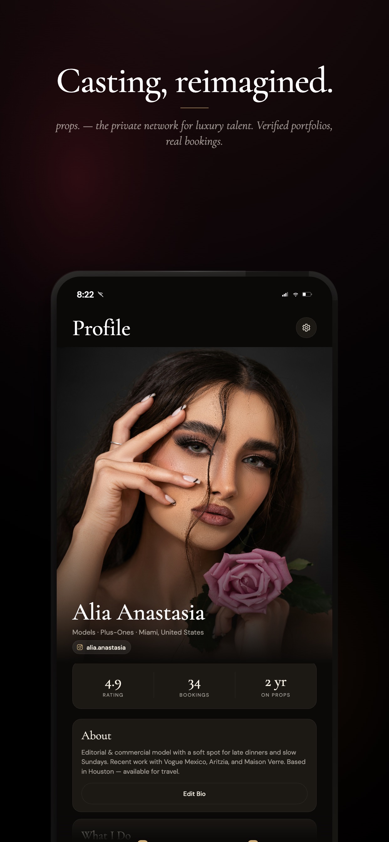 Talent profile